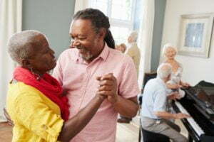 Dancing couple