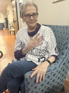 DSV assisted living resident rockies fan